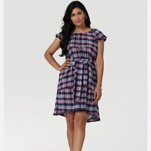 Wrangler retro American tiered dress